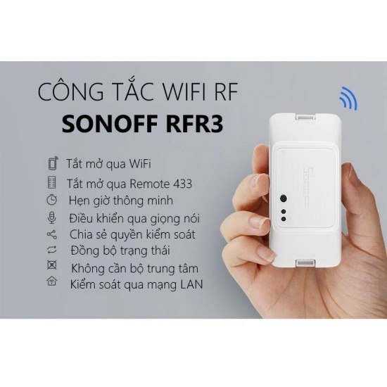 RFR3 - công tắc WiFi RF phiên bản 3